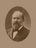 JPA100890M
Digitally restored American history print of President James Garfield.