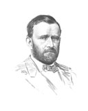 JPA100904M
Vintage Civil War portrait of General Ulysses S. Grant.