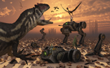 MAS100026P
Dinosaurs and robots fight a war of the survival of the fittest.