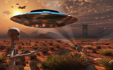 MAS100134S
Artist's concept of stealth technology being developed on Area 51.