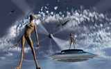 MAS100197S
Highly advanced reptoid beings living back in the time of dinosaurs.