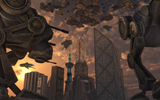 MAS100211S
A city of the future guarded by battle droids.