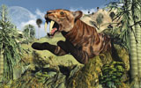 MAS100311P
A Sabre Tooth Tiger springs its trap as it leaps out at any ususpecting prey.