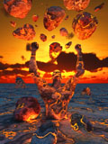 MAS100325S
Conceptual image based on the biblical account of the creation of the first man.