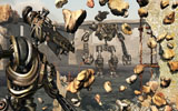 MAS100523S
Giant robots demolishing old neglected buildings.