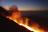 MRE100002S
Mount Etna lava flow in morning dawn, Sicily, Italy.