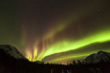 PHA100034S
Bright aurora borealis, Annie Lake, Yukon, Canada.
