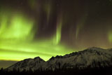 PHA100043S
Bright aurora borealis, Annie Lake, Yukon, Canada.