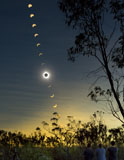 PHA100057S
Solar eclipse composite, Queensland, Australia.