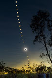 PHA100058S
Solar eclipse composite, Queensland, Australia.