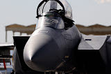 RGU100017M
Close-up view of a F-15C Eagle at Nellis Air Force Base, Nevada.