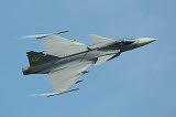 RGU100047M
A Saab JAS 39 Gripen C of the Royal Thai Air Force in flight.