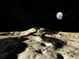 RMR100084S
An ancient lava flow on Earth's moon.