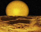 RMR100131S
A scene on a moon of Upsilon Andromeda b, a recently discovered extrasolar planet.