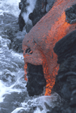 RRS300137S
Lava flowing into sea, Kilauea volcano, Big Island, Hawaii.