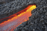 RRS300277S
Lava flowing from small tunnel on flank of Pacaya volcano, Guatemala.