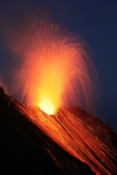 RRS300285S
Strombolian eruption of Stromboli volcano, Aeolian Islands, Mediterranian Sea, Italy.