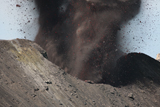 RRS300286S
Strombolian eruption of Stromboli volcano producing ash cloud, volcanic bombs and lava, Italy.