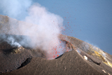 RRS300289S
Strombolian eruption of Stromboli volcano, Aeolian Islands, Mediterranian Sea, Italy.