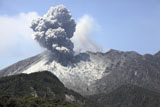 RRS300424S
Ash cloud eruption from Sakurajima volcano, Japan.
