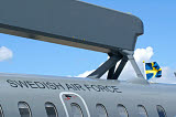 RVP100034M
The early warning radar on a Saab 340 of Swedish Air Force.