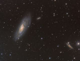 RWT200016S
Messier 106 spiral galaxy in the constellation Canes Venatici.