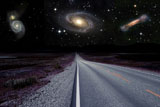 RWT200027S
Galactic night scene on a distant planet.