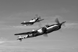 SGR100006M
A P-38 Lightning and P-51D Mustang in flight.