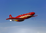 SGR100037M
A Dago Red P-51G Mustang in flight.