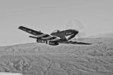 SGR100094M
A P-51D Mustang in flight over Hollister, California.