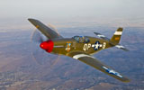 SGR100120M
P-51B Mustang in flight over China, California.