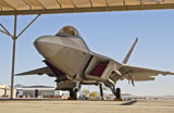 SGR100137M
An F-22A Raptor parked at Nellis Air Force Base, Nevada.