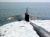 STK100483M
U.S. Navy attack submarine USS Seawolf.