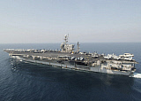 STK100624M
The conventionally powered aircraft carrier USS John F. Kennedy.