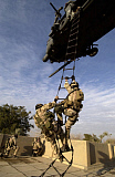 STK101043M
Air Force pararescuemen are extracted by an HH-60G Pave Hawk helicopter.