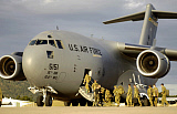 STK101511M
Australian Defense Forces board a C-17 Globemaster III.