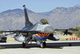 STK102661M
An F-16 Fighting Falcon sits ready to deploy.