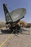 STK103832M
U.S. Air Force member works on a communication satellite dish.