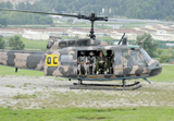 STK103858M
Soldiers take off in a UH-1 Iroquois at Hohenfels, Germany.
