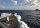 STK104700M
The guided-missile destroyer USS Nitze is underway in the Atlantic Ocean.