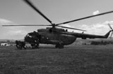 STK104722M
Medical personnel carrying a stretcher with a simulated patient.