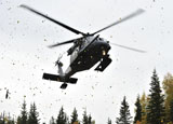 STK104862M
An HH-60G Pave Hawk helicopter prepares for landing.