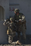STK105088M
U.S. Air Force Joint Terminal Attack Controllers measure the distance to their simulated target.