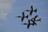 STK105470M
The Black Diamond Jet Team fly in diamond formation.