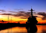 STK105545M
USS Spruance is pierside at Naval Weapons Station Seal Beach, California.