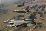 STK105574M
ighter jets return from the Nevada Test and Training Range.