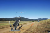 STK105767M
A ScanEagle unmanned aerial vehicle is launched from its catapult.