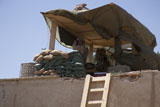 STK105769M
Guards from the United Arab Emirates Army stand watch at an outpost.
