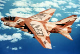 STK105985M
An A-7 Corsair II in flight during Operation Desert Storm.
