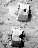STK105989M
A coalition bombing of aircraft hangers during Operation Desert Storm.